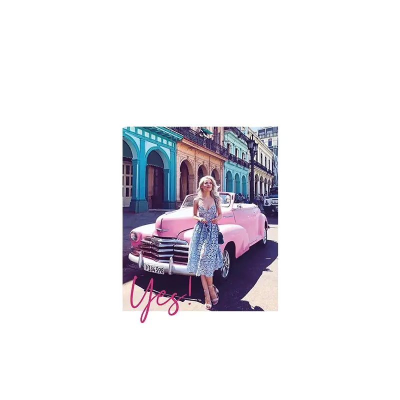 Wholesale Pink Car & Fashion Girl Sticker Iron On T-Shirts DIY Heat Transfer Patch Washable Appliques Patch For Clothing Tops