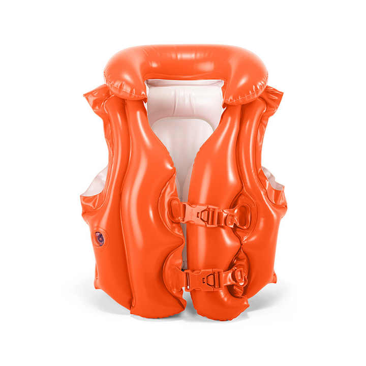 INTEX 58671 DELUXE SWIM VEST KIDSインフレータブルスイミングライフベスト