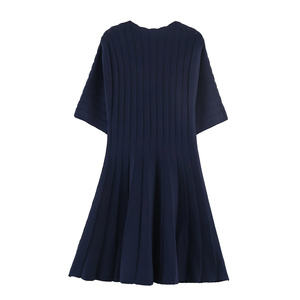 ZEVITY <span class=keywords><strong>Robe</strong></span> Courte Chic en Tricot Uni pour <span class=keywords><strong>Femme</strong></span> Printemps 2026, <span class=keywords><strong>Manches</strong></span> <span class=keywords><strong>Courtes</strong></span>, Col Rond, Vestidos, <span class=keywords><strong>Robe</strong></span> Mujer, Dropshipping - Product Image 3