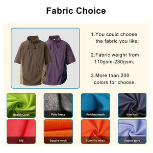 เสื้อแจ็คเก็ตกันลมแบบซิปสำหรับผู้ชาย ผ้าไนลอนทอ สำหรับเล่นกีฬากลางแจ้ง เดินป่า วิ่งออกกำลังกาย แห้งเร็ว  พร้อมโลโก้แบบกำหนดเอง - Product Image 3