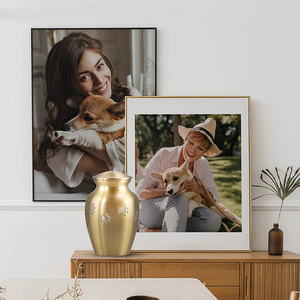 Mini urnes commémoratives en acier inoxydable, pour la crémation des animaux <span class=keywords><strong>de</strong></span> compagnie, pour chiens, chats, cendres, cadeau souvenir commémoratif imperméable - Product Image 4