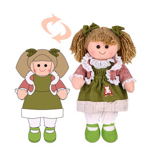 Produttore di bambole Creative Design personalizzato creatore di bambole di peluche crea il tuo giocattolo personalizzato per bambole di peluche per ragazze - Product Image 1