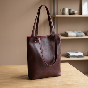 Sac à main en cuir de buffle véritable pour femme, deux sangles, fermeture éclair, imperméable, léger, grande capacité 3L, luxe, mode, voyage - Product Image 3
