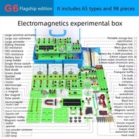 Kit de Circuito Eléctrico Básico para Experimentos Científicos, Kit de Experimentos de Circuitos Eléctricos, Material Didáctico para Proyectos de Bricolaje para Estudiantes de Secundaria