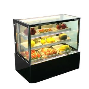 Petit comptoir réfrigéré Mini refroidisseur de gâteau au chocolat comptoir présentoir de <span class=keywords><strong>table</strong></span> réfrigérateur présentoir refroidisseur congélateur - Product Image 2