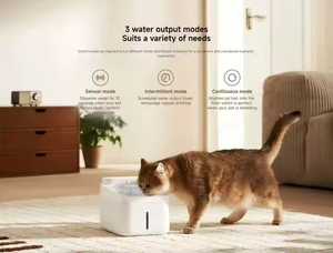 Smart Stainless Steel Pet <b>Water</b> <b>Dispenser</b> Portable 3L 100days Endurance Wireless <b>Automatic</b> Cat Dog Drinking Fountain for Mi Home - Product Image 6
