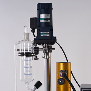 अनुकूलित अल्ट्रासोनिक जेकेटेड ग्लास रिएक्टर रासायनिक उभारा टैंक रिएक्टर पीएच नियंत्रण प्रणाली के साथ - Product Image 6