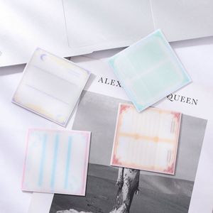 Wholesale Transparent Sticky Note With Shining Diamond Effect Stationery <b>Memo</b> <b>Pad</b> With Top Sticky 3*3 - Product Image 6