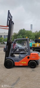 Used Toyota 8F 3 Ton Diesel <b>Forklift</b> Truck-4 Wheels Low Consumption High Efficiency 2 Years Warranty Engine Motor Bearing Pump - Product Image 5