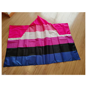Chapeau à manches en forme de cape arc-en-ciel LGBTQ Pride, 100 % polyester, durable, écologique, 3x5 pieds, personnalisable, pour <span class=keywords><strong>festival</strong></span>/parade - Product Image 4