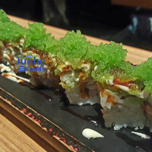 <span class=keywords><strong>Caviar</strong></span> <span class=keywords><strong>de</strong></span> tobiko épicé et sucré avec raifort japonais authentique congelé en boîte pour enfants Prêt à manger - Product Image 2