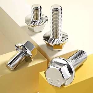 Pernos de Brida Antivibración Zincados para Chasis de Automóviles, Maquinaria de Construcción, Conexiones de Estructuras de Acero - Product Image 4