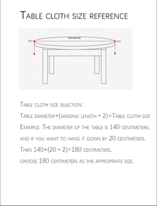 1PC đen Vòng bảng vải satin Khăn trải bàn - Product Image 5