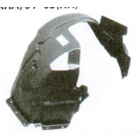 Guardabarros Interior para Citroën 2001-2003, Repuesto de Plástico Delantero, Color Negro - Product Image 1