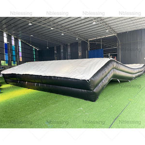 Rampa de caída libre popular Inflable Bmx Fmx Landing Airbag Inflable <span class=keywords><strong>Freestyle</strong></span> Jump <span class=keywords><strong>moto</strong></span> FMX Stunt landing airbag - Product Image 2
