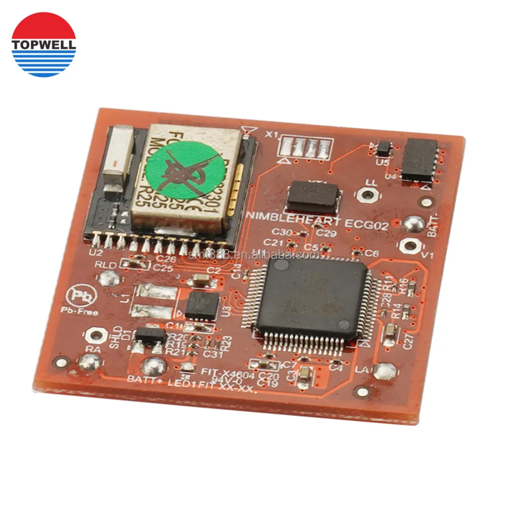 แผงวงจรอิเล็กทรอนิกส์โทรศัพท์มือถือแอลซีดีทีวีเมนบอร์ด OEM ODM ผลิต SMD PCB PCBA