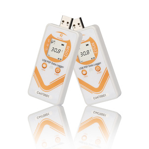 EU Accudata M502 เครื่องวัดอุณหภูมิและความชื้นแบบมัลติฟังก์ชั่น ตรวจสอบอุณหภูมิและความชื้นแบบเรียลไทม์ รองรับการส่งออกข้อมูลผ่าน USB มาตรฐาน IP68 NIST รับผลิตแบบ OEM/ODM - Product Image 1