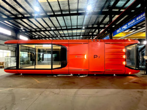 CGCH Conteneur en aluminium préfabriqué nouvelle cabine de capsule spatiale mobile commerciale villas étanches appartement chambre hôtels - Product Image 3