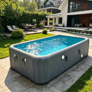 <span class=keywords><strong>Piscina</strong></span> Inflable Resistente de 6x3m, Tamaño Personalizado, <span class=keywords><strong>Piscina</strong></span> Familiar Grande con Bomba y Kit de Reparación - Product Image 6
