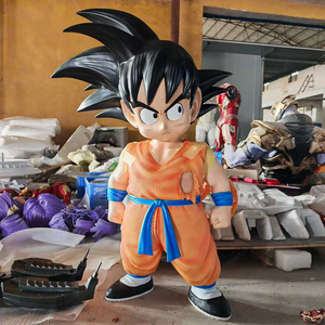 Estatua de Goku Ultra Instinto de <span class=keywords><strong>Dragon</strong></span> <span class=keywords><strong>Ball</strong></span>, Escultura de Resina de <span class=keywords><strong>Tamaño</strong></span> <span class=keywords><strong>Real</strong></span>, Modelo Artístico, Figura de Mascota para Decoración del Hogar - Product Image 4