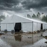 Tenda Industriale Smontabile in Alluminio a Campata Larga per Soluzioni di Stoccaggio in Miniere, Porti e Fabbriche del Sud America