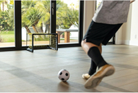 Parfait pour les entraînements de football des tout-petits et les jeux en plein air, filet de football miniature pliable et portable, petit but de football pour enfants