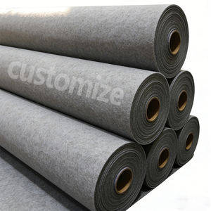 <span class=keywords><strong>Tissu</strong></span> en <span class=keywords><strong>feutre</strong></span> aiguilleté en polyester d'usine BSCI, épaisseur de 1 à 5 mm, vendu <span class=keywords><strong>au</strong></span> mètre, en rouleau, emballage - Product Image 1