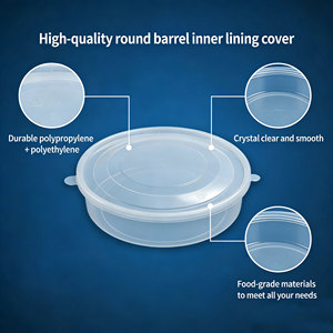 Одноразовая внутренняя крышка-вкладыш для 20-литровых стальных бочек, герметичная уплотнительная крышка для химикатов, пищевых продуктов и смазочных материалов - Product Image 6