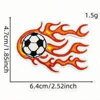 Nouvelle Offre : Écussons Brodés Thermocollants de Football pour Sacs, Chapeaux et Vêtements