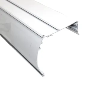 YIBO factory Zebra roller blinds head rail and bottom rail aluminum alloy accessories