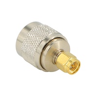 Adaptador tipo SMA a N Conector macho N a macho SMA para antena WiFi CB Radio y sistemas de transmisión