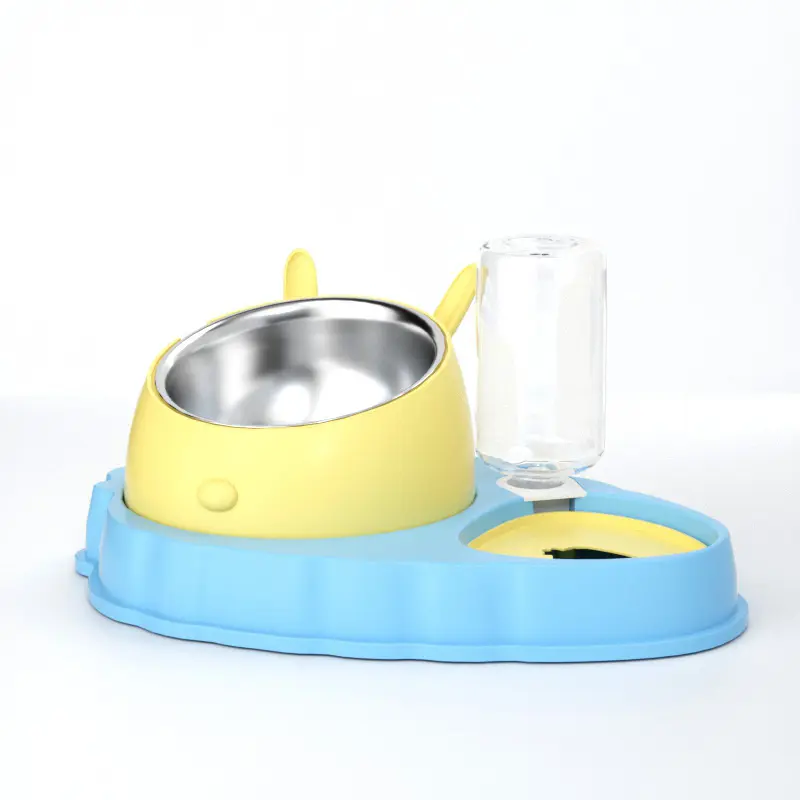 Pet feeding bowl choke-proof slow food bowl dog rice bowl