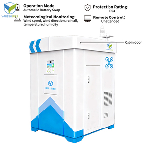 เทรนด์ใหม่ เครื่องจักรโลจิสติกส์ UAV รุ่น Wx-wlg01 Vfresh ความจุ 18 ช่อง ได้รับการรับรองมาตรฐาน CE ตู้โลจิสติกส์อัจฉริยะไร้คนขับ SDK สแตนเลสสตีล - Product Image 5