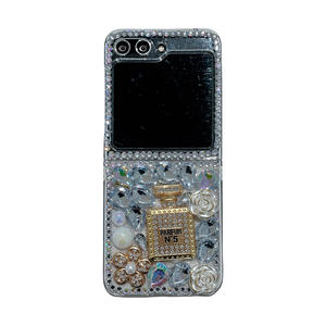 Zfold4 étui de luxe en diamant Fold3 adapté à la coque de téléphone Samsung Z Fold5 offrant une couverture de boîtier d'expérience de pliage haut de gamme - Product Image 5