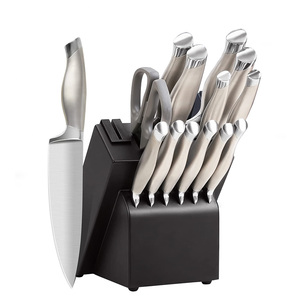 TOALLWIN Juego <span class=keywords><strong>de</strong></span> <span class=keywords><strong>Cuchillos</strong></span> <span class=keywords><strong>de</strong></span> Cocina <span class=keywords><strong>de</strong></span> Acero Inoxidable <span class=keywords><strong>de</strong></span> Alta Calidad, 14 Piezas, <span class=keywords><strong>Cuchillos</strong></span> <span class=keywords><strong>de</strong></span> <span class=keywords><strong>Chef</strong></span> - Product Image 1