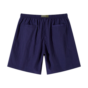Cinturón ajustable Cintura elástica Pantalones cortos de moda media Hombres Pantalones casuales OEM Custom <span class=keywords><strong>Cargo</strong></span> Transpirable Pantalones cortos de nailon de secado rápido - Product Image 4