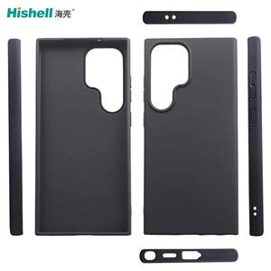 Đen Matte Silicone điện thoại trường hợp đối với Samsung Galaxy S24 siêu mềm TPU bảo vệ điện thoại Bìa - Product Image 1
