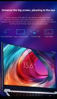 Harga pabrik murah layar IPS 15.6 inci 1920*1080 Win 10 Laptop komputer AMD Ryzen 5 7 20GB DDR4 RAM dengan 1TB SSD Laptop