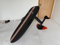 Hydrofoil électrique Wavechaser EPP avec moteur amélioré, télécommande, batterie 52V58AH, performances améliorées, meilleure maniabilité en mer