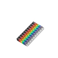 1.5mm ², 2.5mm ², 4mm ², 6mm ² tube de numéro numérique couleur, marquage de fil fil codage marque tube réseau ligne numéro LiKE électrique