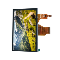 Écran LCD TFT 7 pouces WVGA 800x480, fabricant d'origine, couleur active, matrice RGB, FRIDA 6 heures, 300-800, 800*480, CN;GUA LCD