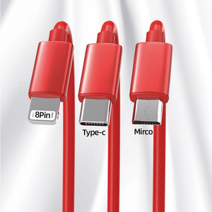 Biểu Tượng Tùy Chỉnh 3-Trong-1 Có Thể Thu Vào Nhanh Chóng Sạc 3A USB Sạc Đa Chức Năng Điện Thoại Di Động Cáp Dữ Liệu Máy Tính Khả Năng Tương Thích Cho - Product Image 4