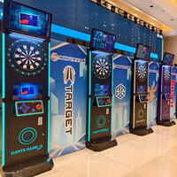 Machine de fléchettes en ligne Yulong X-5 avec modes Bar Game et International, à monnayeur pour clubs et divertissements