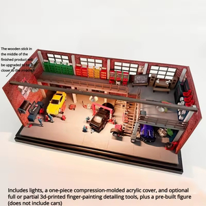 <span class=keywords><strong>โมเดล</strong></span>ภูมิทัศน์ขนาดจิ๋ว <span class=keywords><strong>1</strong></span>:<span class=keywords><strong>64</strong></span> ร้าน<span class=keywords><strong>ซ่อม</strong></span><span class=keywords><strong>รถ</strong></span>ยนต์อเมริกัน <span class=keywords><strong>โมเดล</strong></span><span class=keywords><strong>รถ</strong></span>สำเร็จรูป ฉากจำลอง อุปกรณ์เสริมสำหรับการพิมพ์ 3 มิติ - Product Image 5