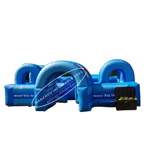 Jeux de labyrinthe aquatique gonflable d'extérieur, défi de labyrinthe, jeux de guerre aquatique - Product Image 1
