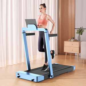 Cinta de correr eléctrica plegable para el hogar, la más vendida, mini, para debajo del escritorio, OEM, económica, usada, con cinta de fitness - Product Image 2
