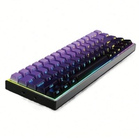 Clavier mécanique filaire 60 % pour projecteur, rétroéclairage LED, USB Type-C, 61 touches, capteur optique pour le gaming compétitif e-sport