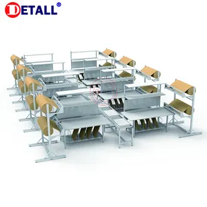 Detall bubble wrap cutting used machine packing table bubble wrap cutter pack bench