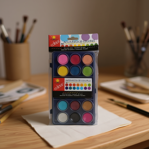 Acuarela Watercolor Paint Set 18 Colors Art Supply for Painting - Product Image 2