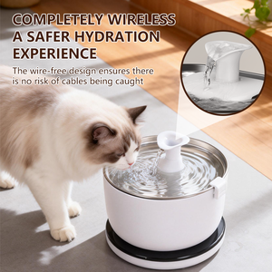 <span class=keywords><strong>2026</strong></span> Neuer Intelligenter Haustier-Wasserspender - Meistverkaufter Kabelloser Radar-Gesteuerter Automatischer Wasserspender mit UVC - Product Image 2